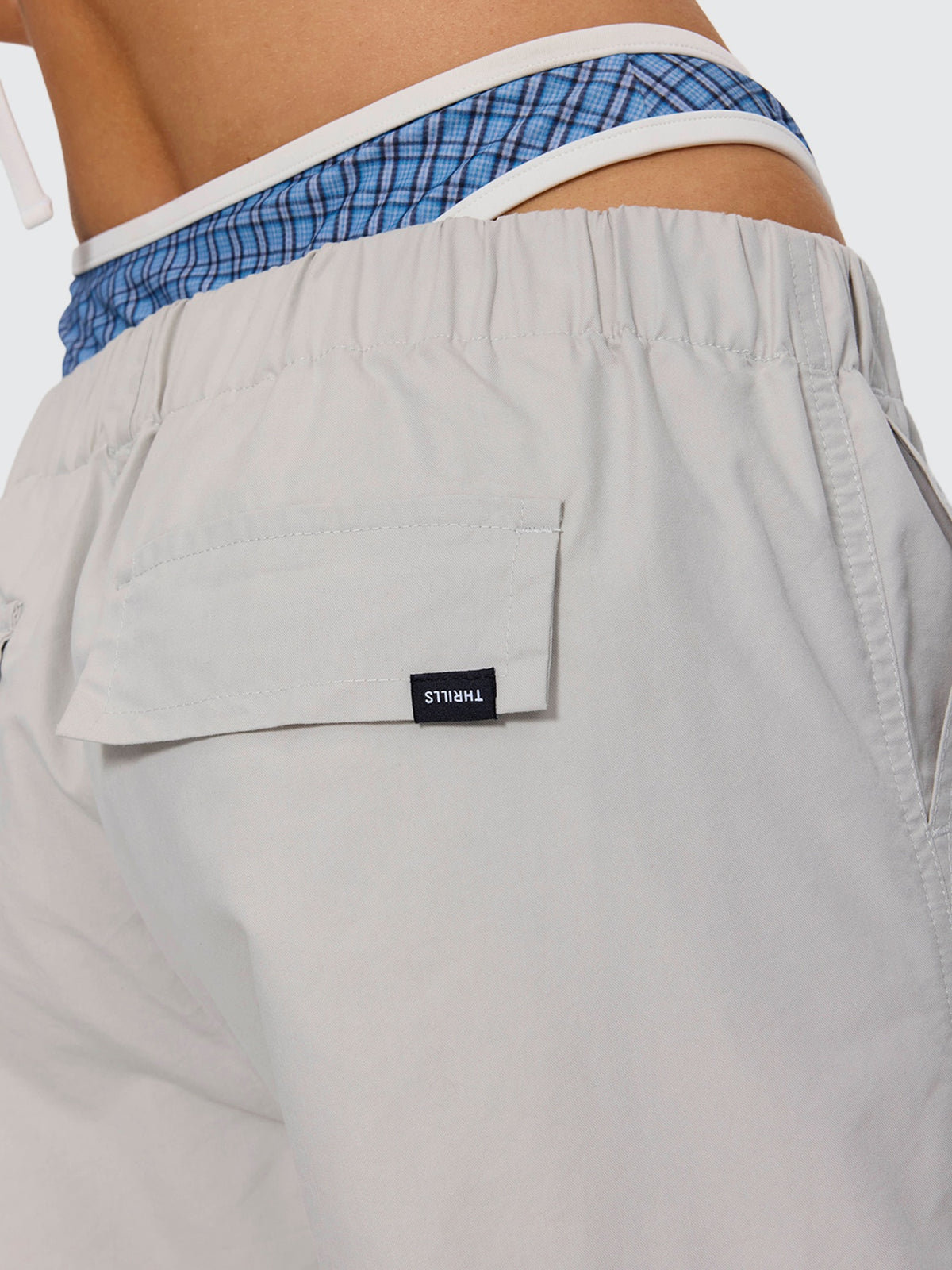 No Clue 3/4 Cargo Pant - Vapour Grey 4