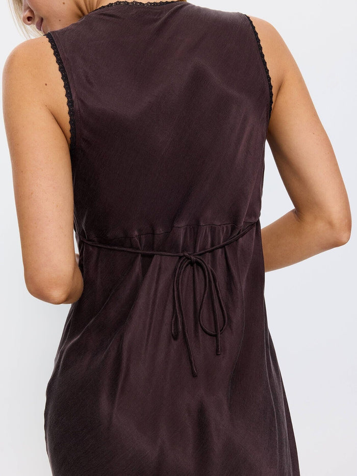 Nellie Mini Dress - Postal Brown 4