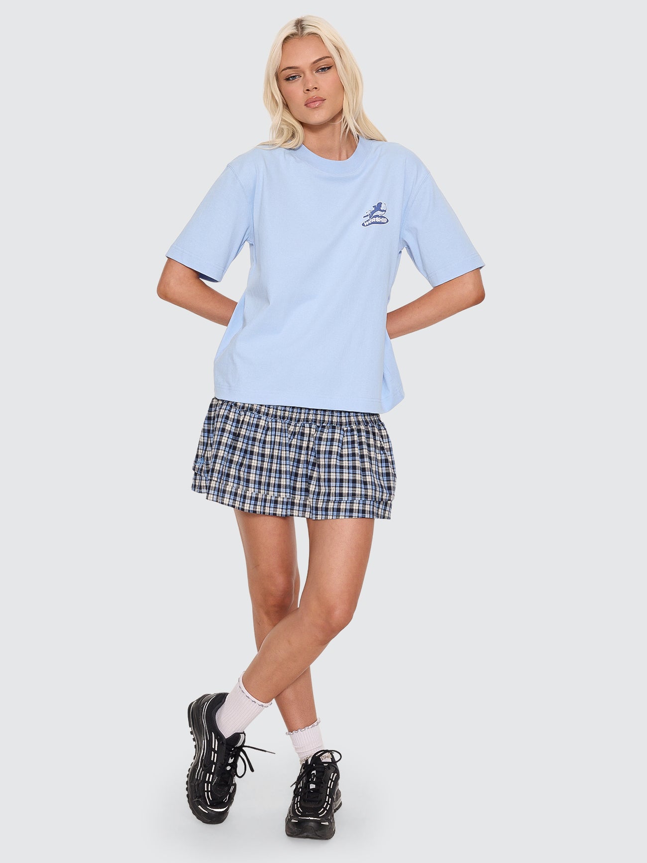Shadow Cherub Regular Fit Tee - Dream Blue