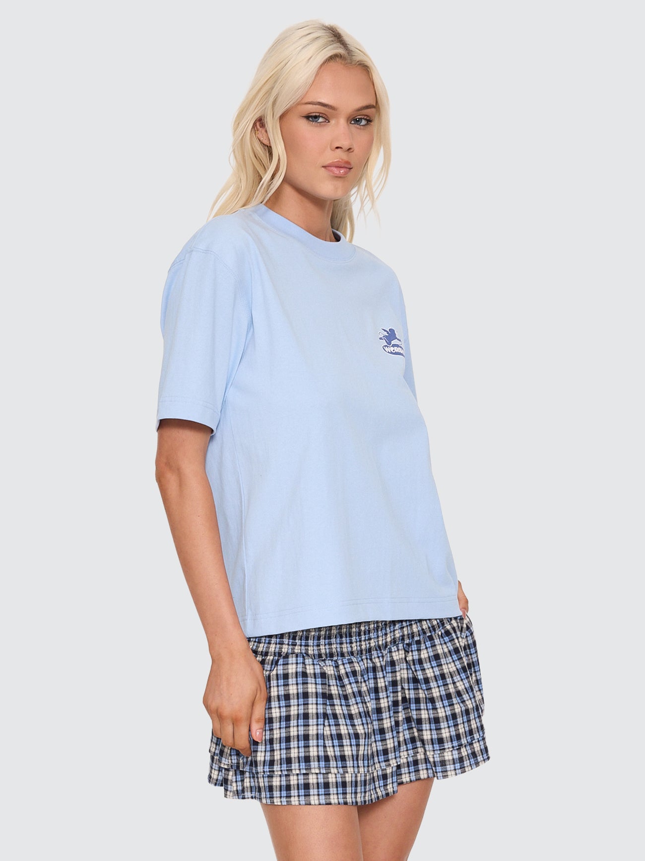 Shadow Cherub Regular Fit Tee - Dream Blue
