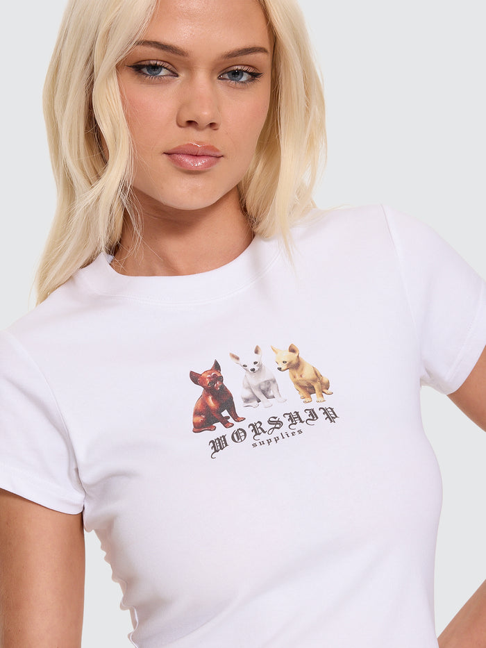 Chichi Teeny Tee - White