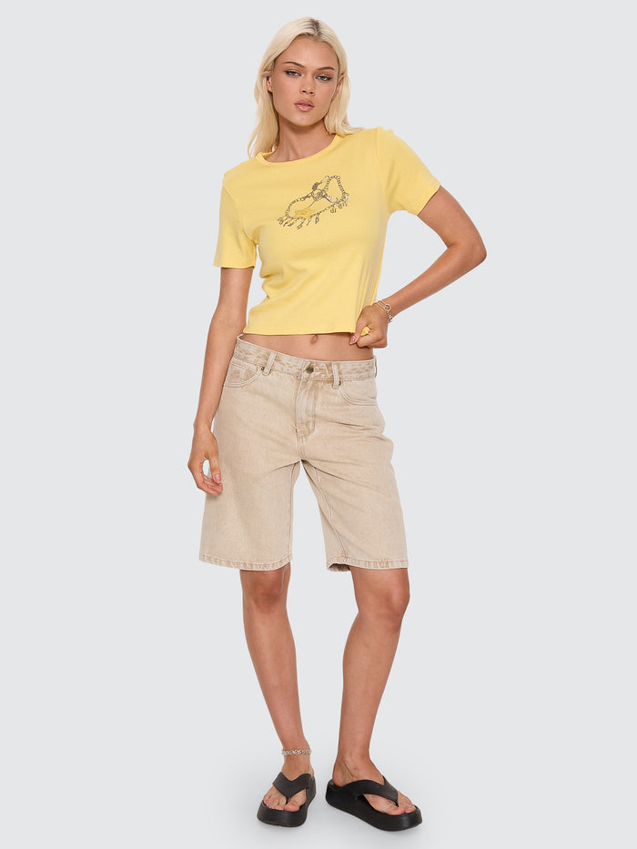 Supernova Day Fit Tee - Good Time Yellow