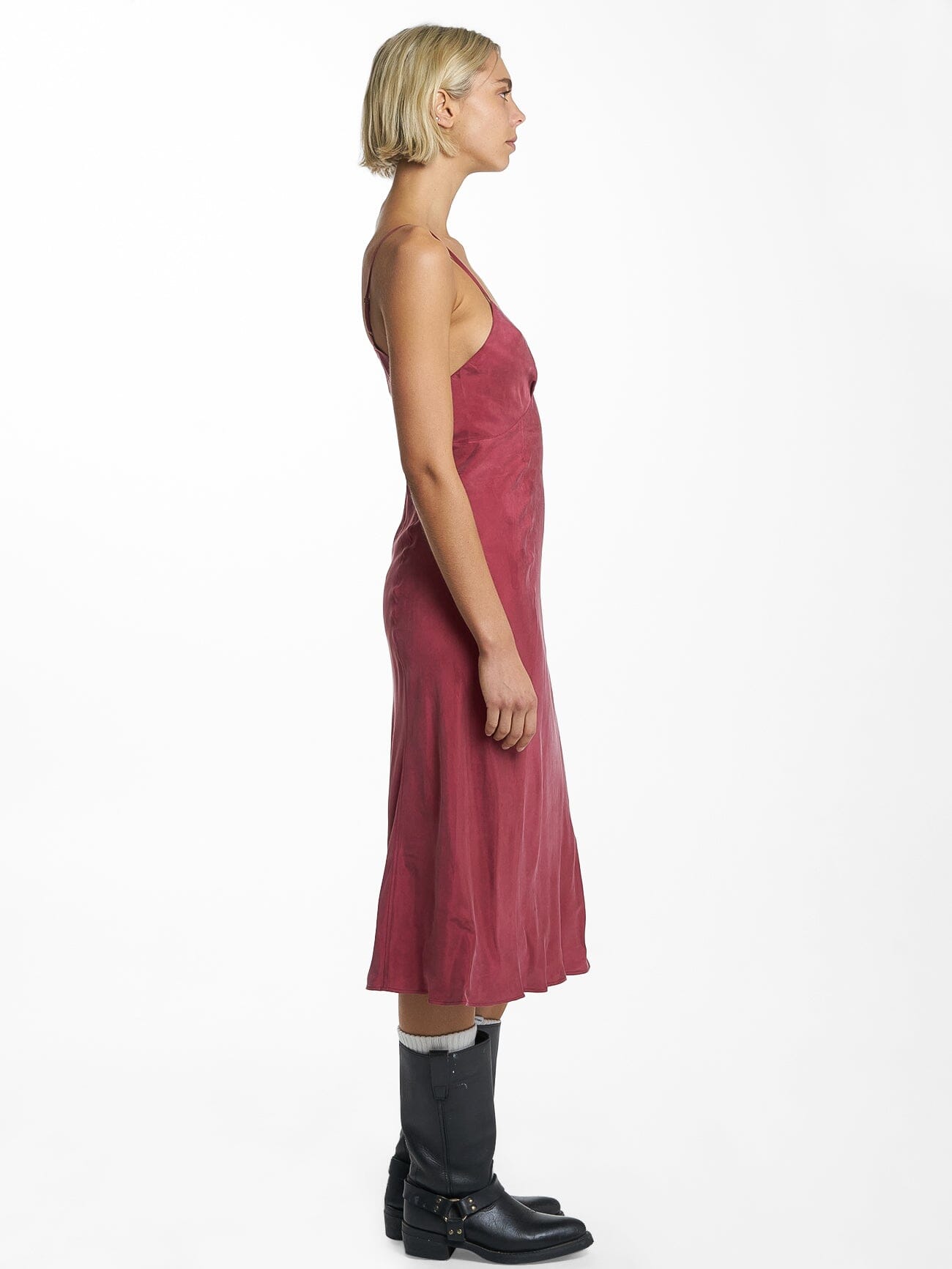 Chelsea Slip Dress - Plum