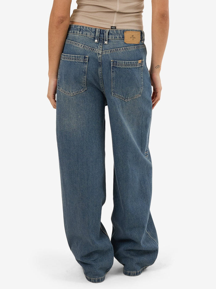 Tony Low Rise Big Baggy Jean - Vintage Mid Blue
