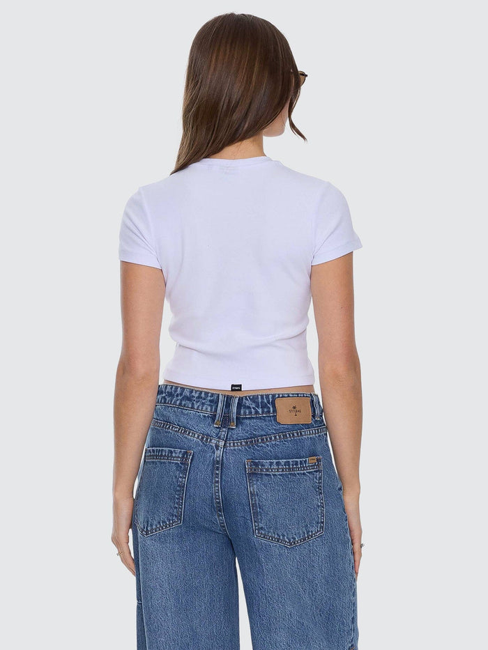 Die Fighting Mini Tee - White