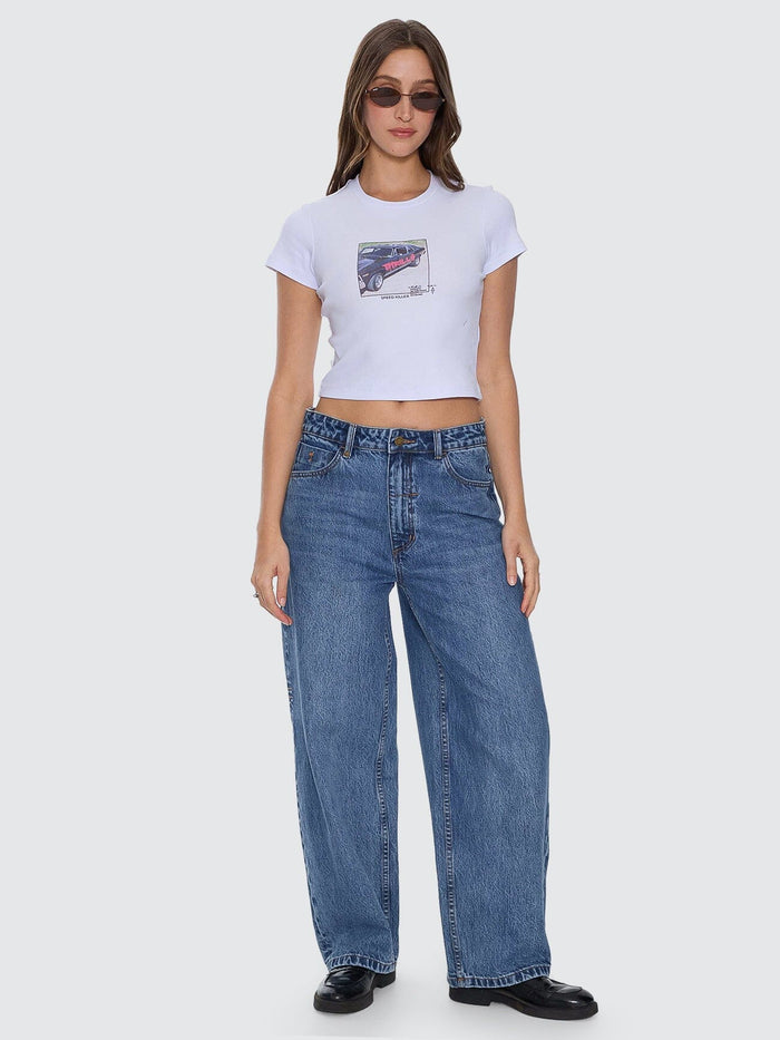 Die Fighting Mini Tee - White