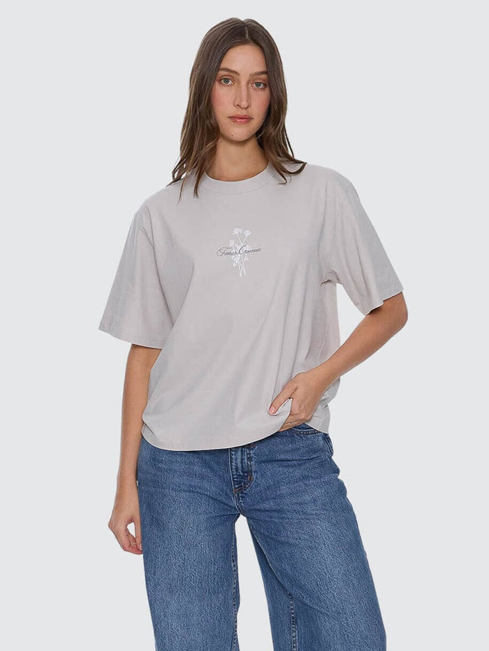 Natural Progression Square Tee - Cloud