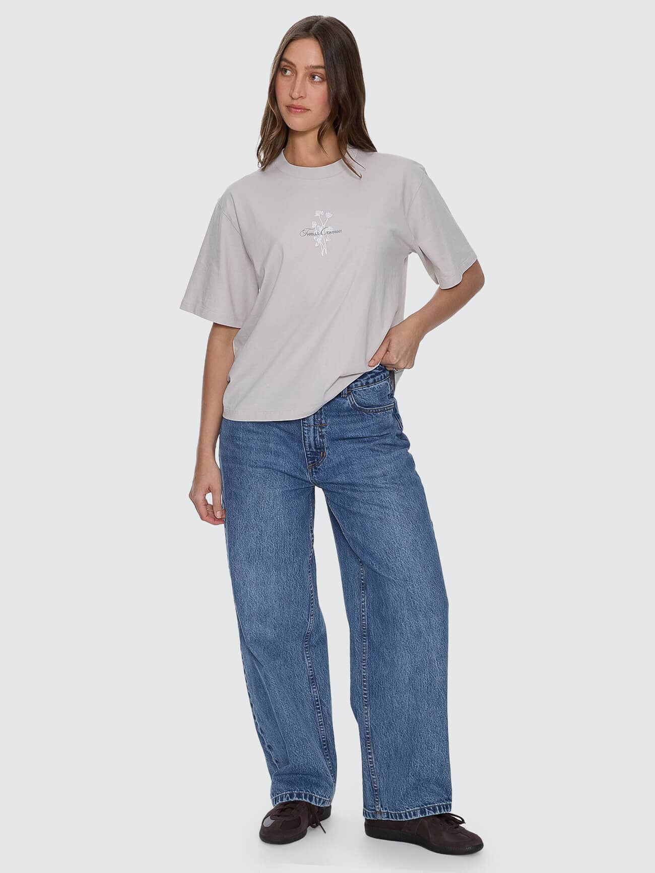 Natural Progression Square Tee - Cloud