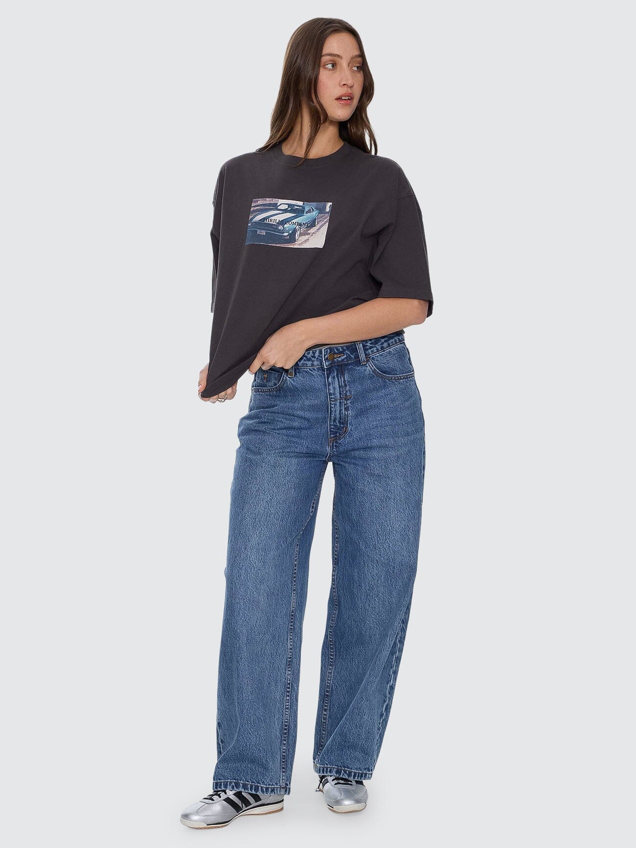 Precision Oversize Tee - Merch Black