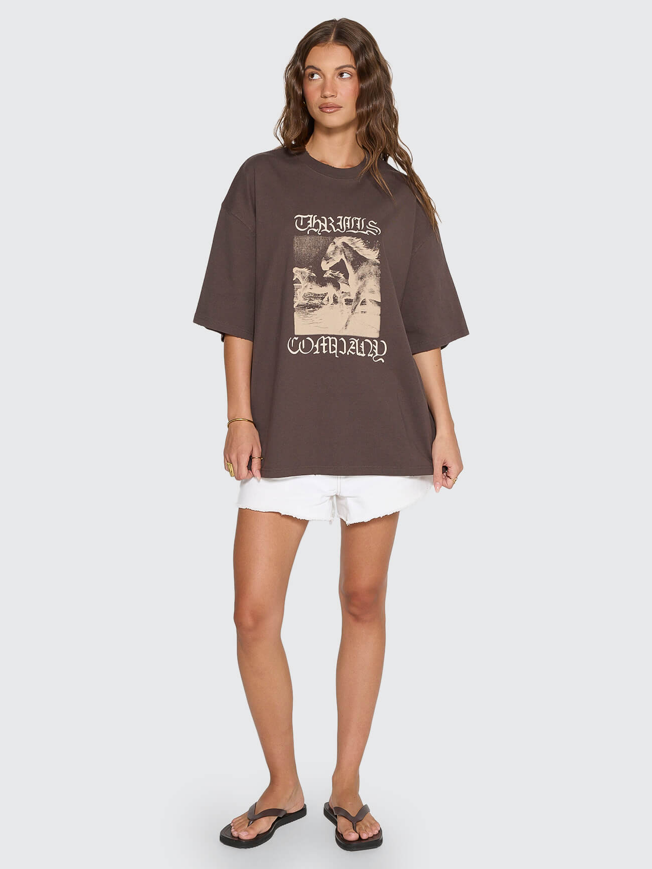 Rampage Oversized Tee - Stallion 4