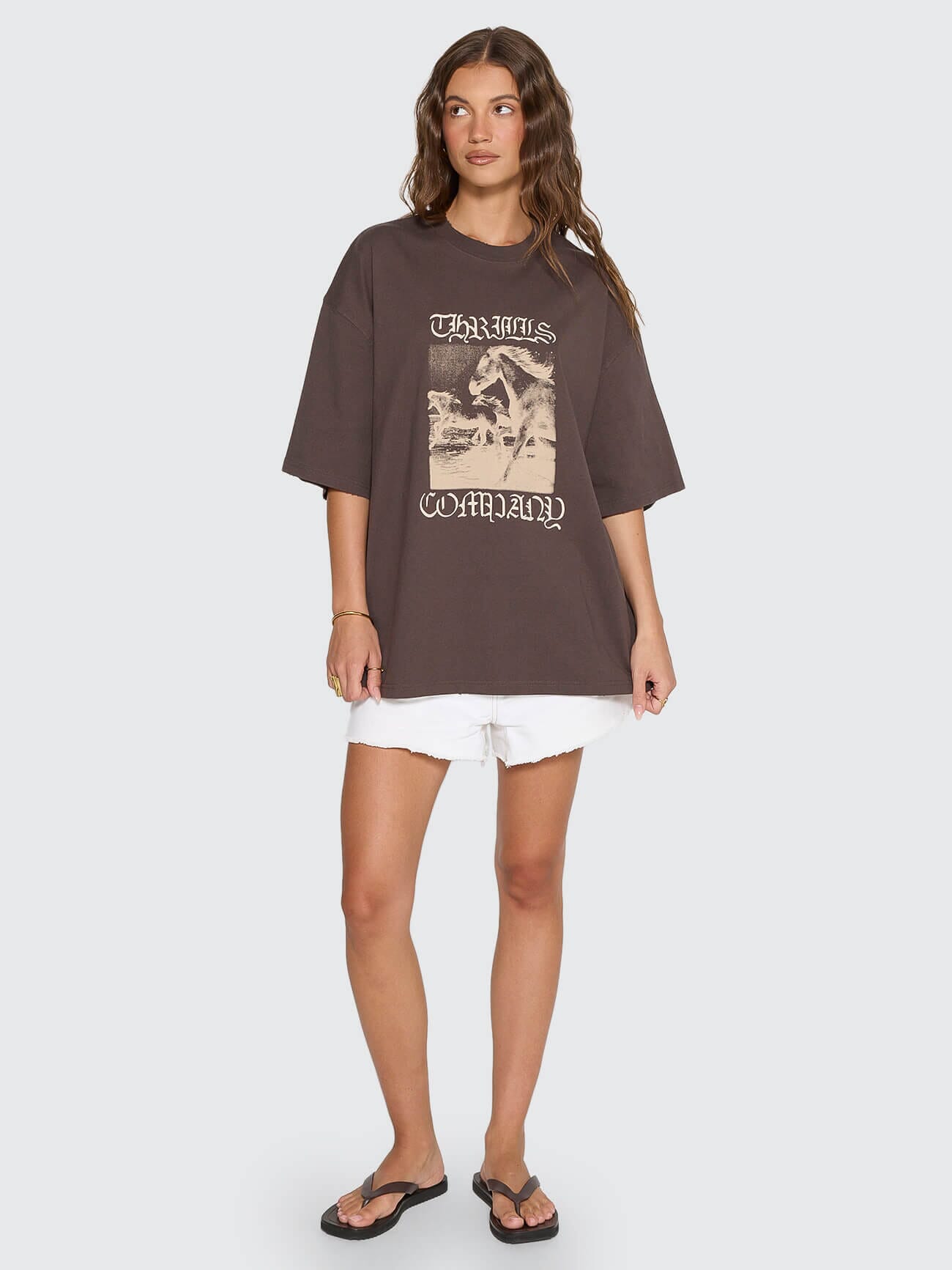 Rampage Oversized Tee - Stallion 4