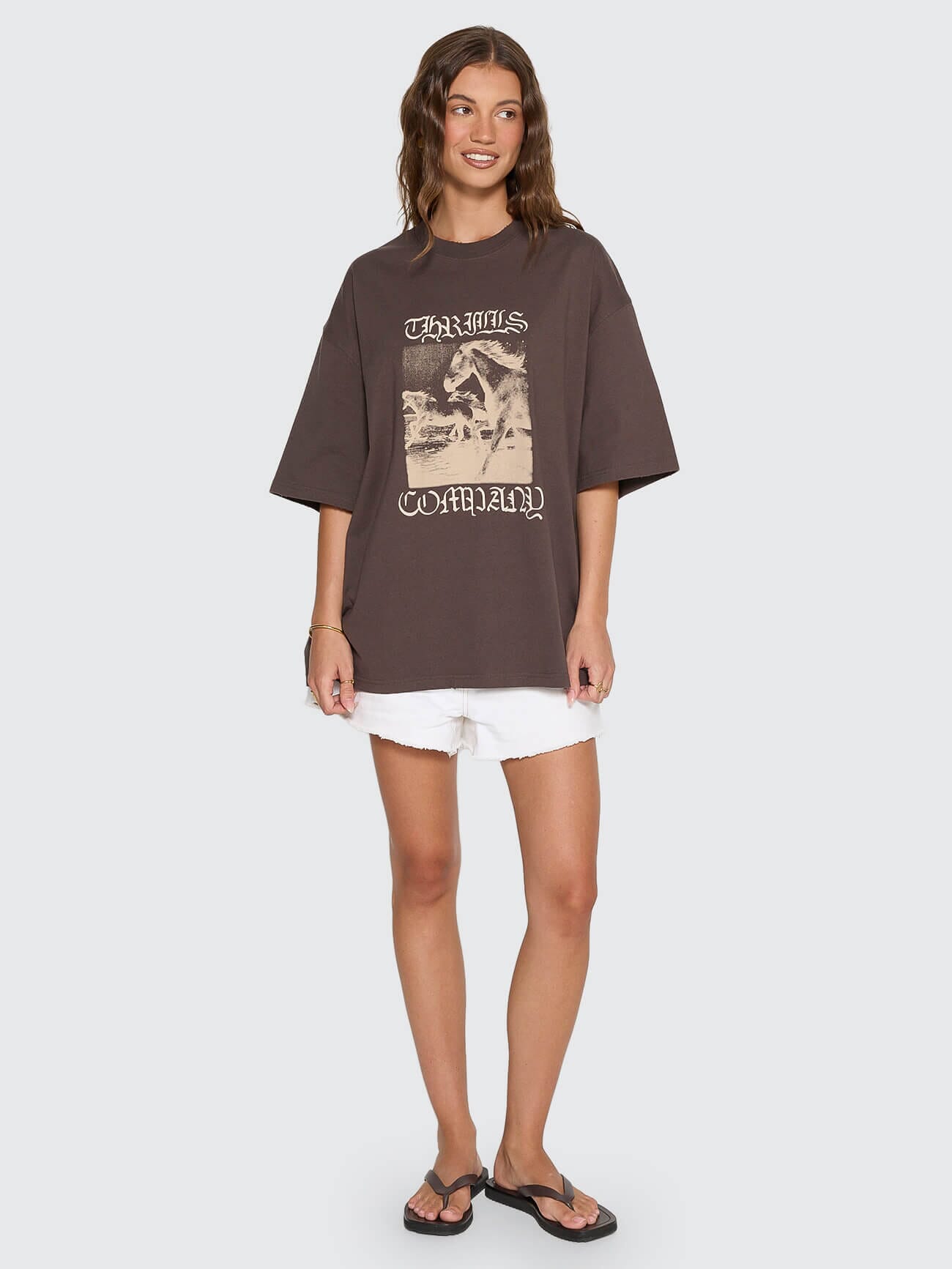 Rampage Oversized Tee - Stallion 4