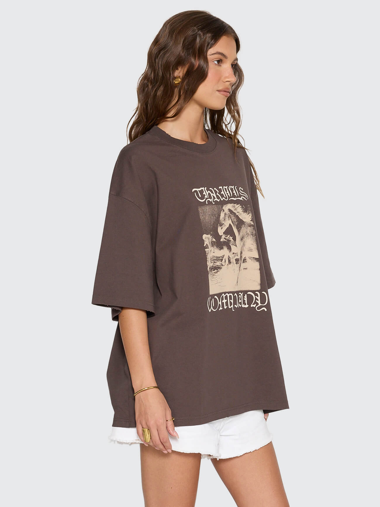 Rampage Oversized Tee - Stallion 4