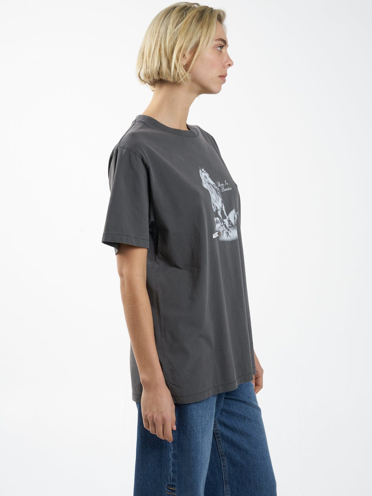 Hell Raising Bronco Merch Tee - Merch Black