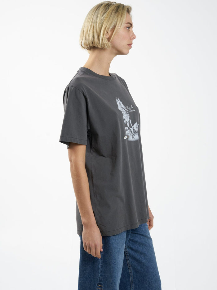 Hell Raising Bronco Merch Tee - Merch Black