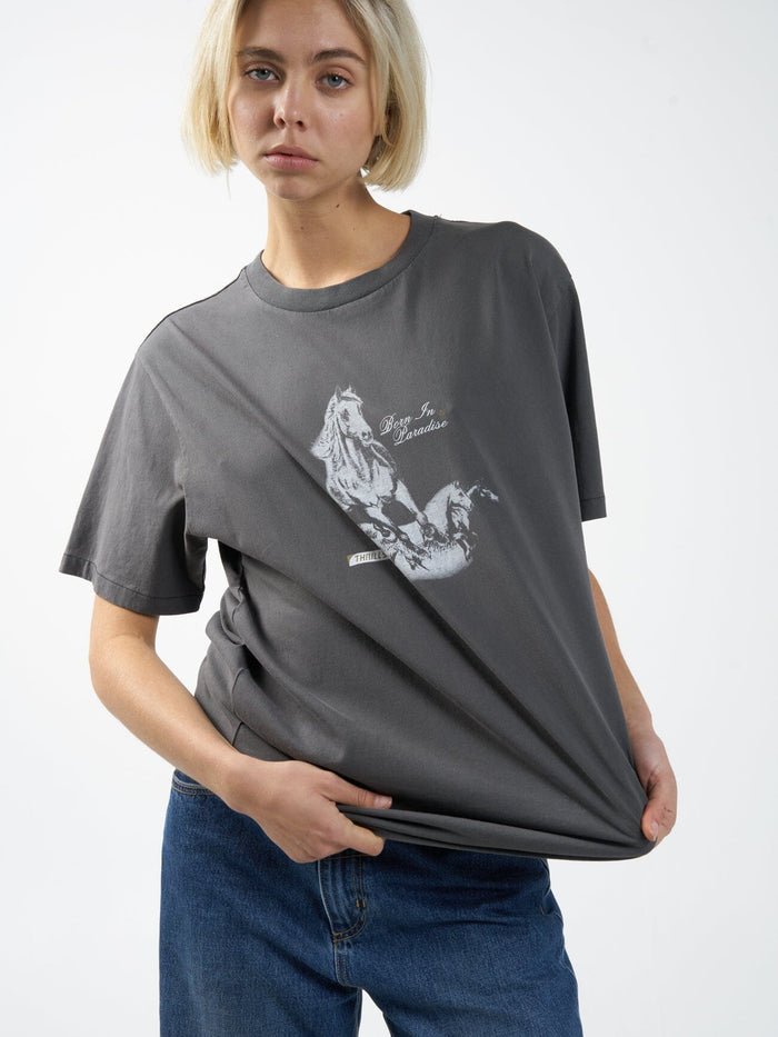 Hell Raising Bronco Merch Tee - Merch Black