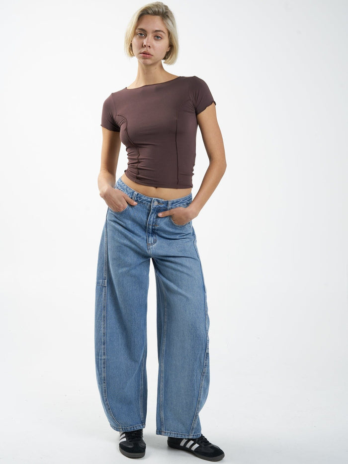 Zoe Top - Chocolate Plum