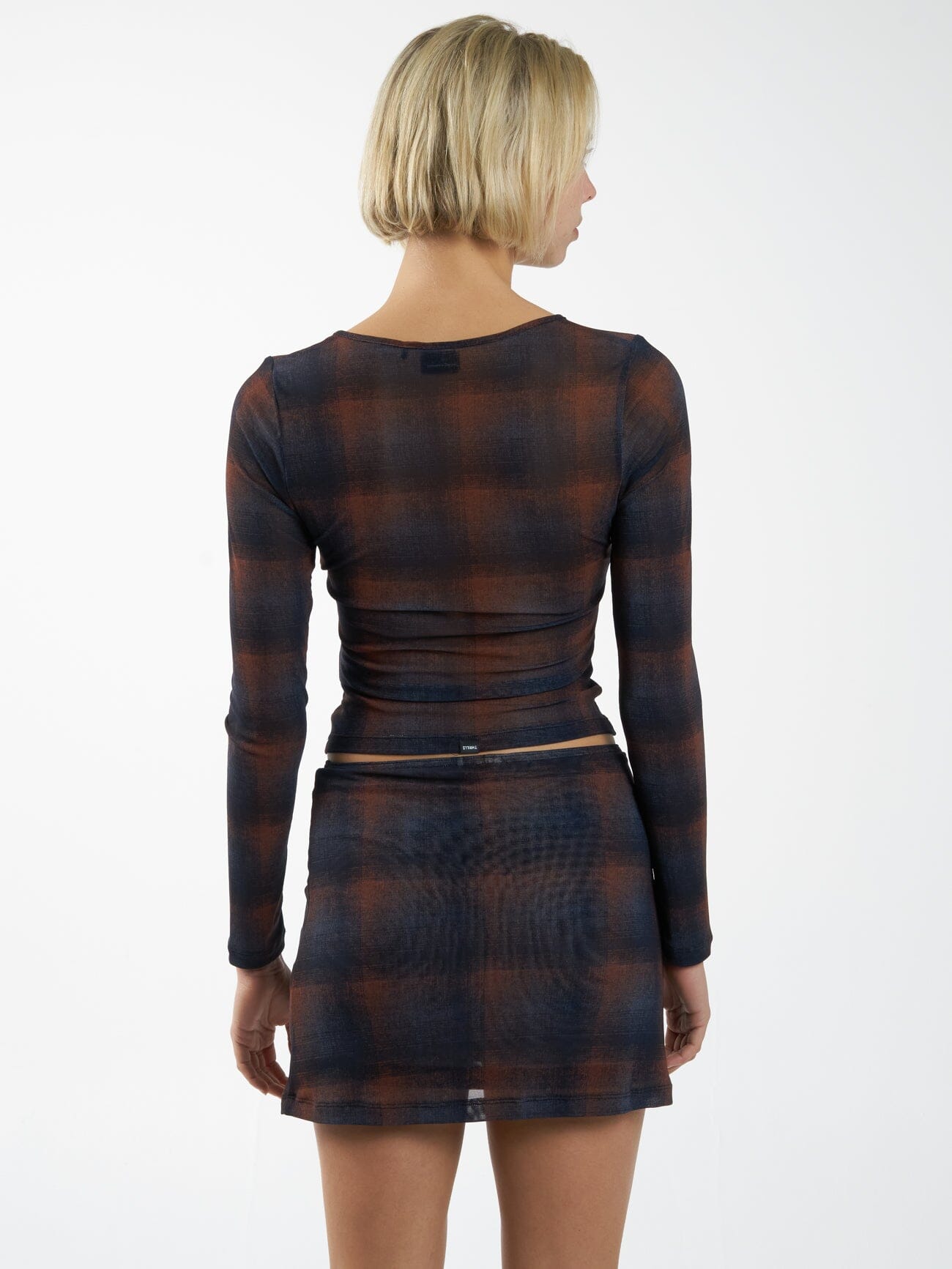 Enmesh Top - Midnight Blue