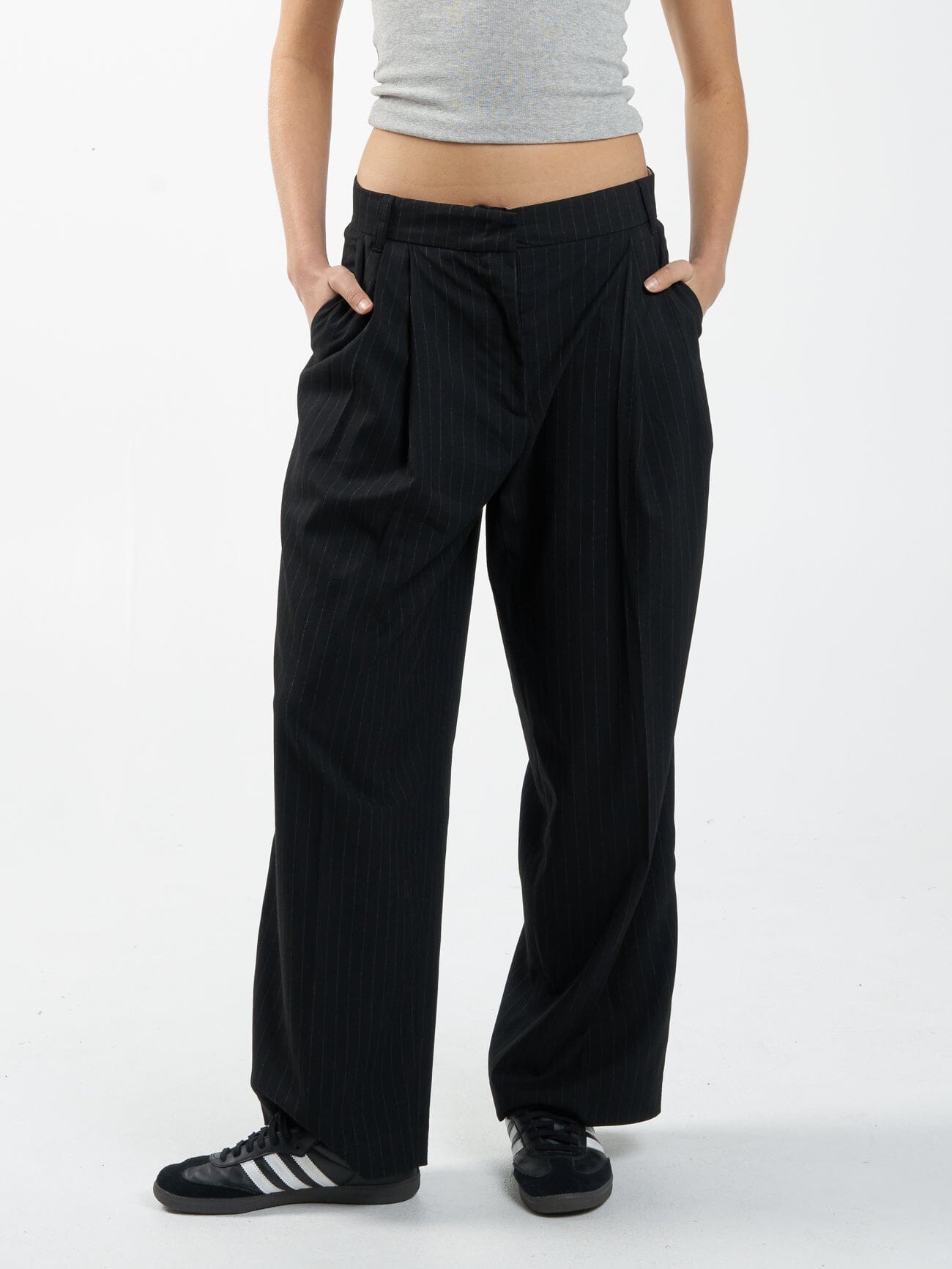Giovanna Trouser - Charcoal