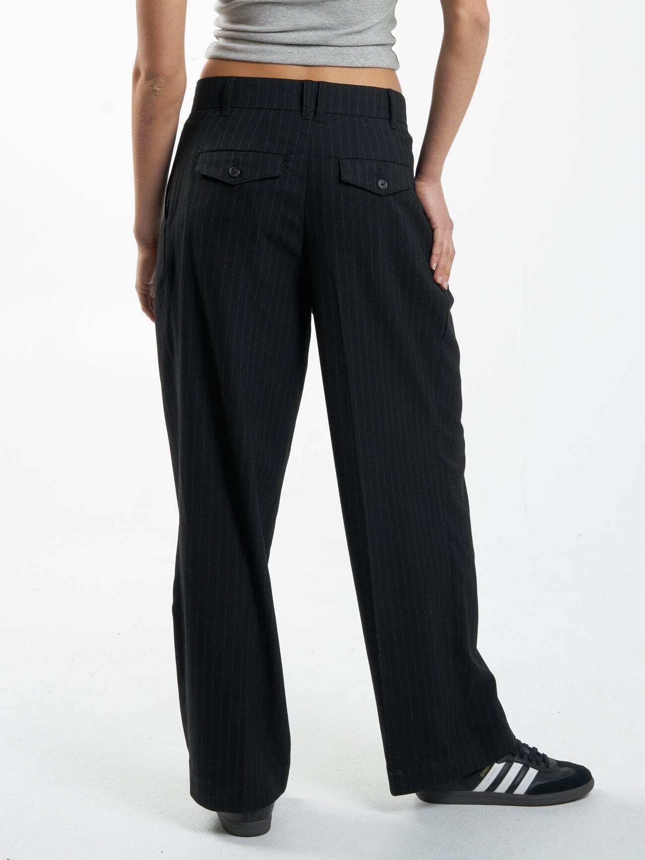 Giovanna Trouser - Charcoal