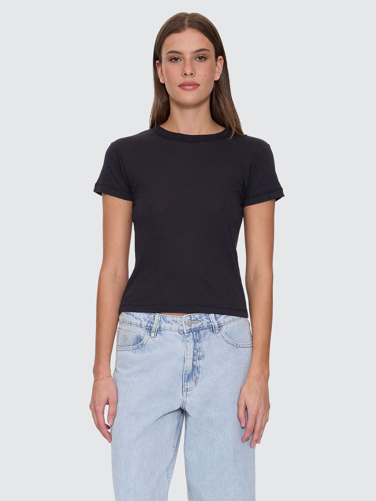 Thrills Boy Tee - Washed Black 4