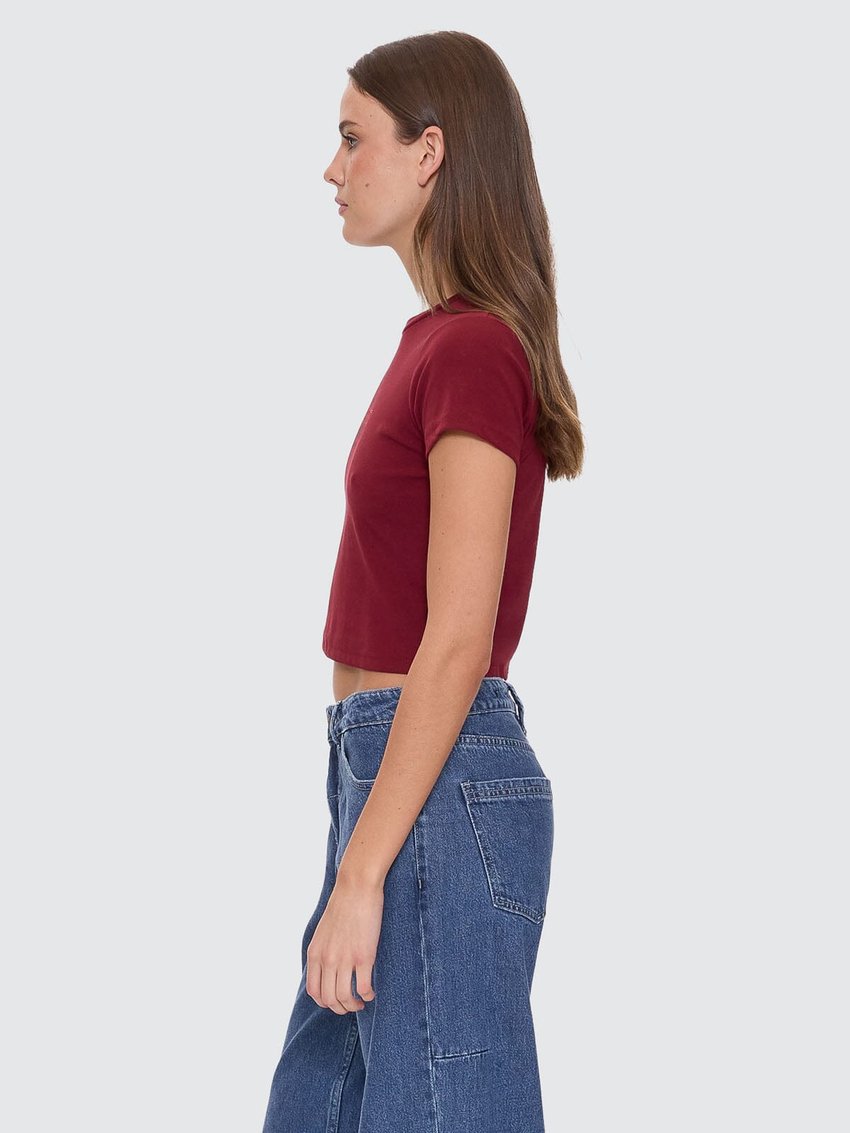 Sweet Anarchy Mini Tee - Cabernet 4