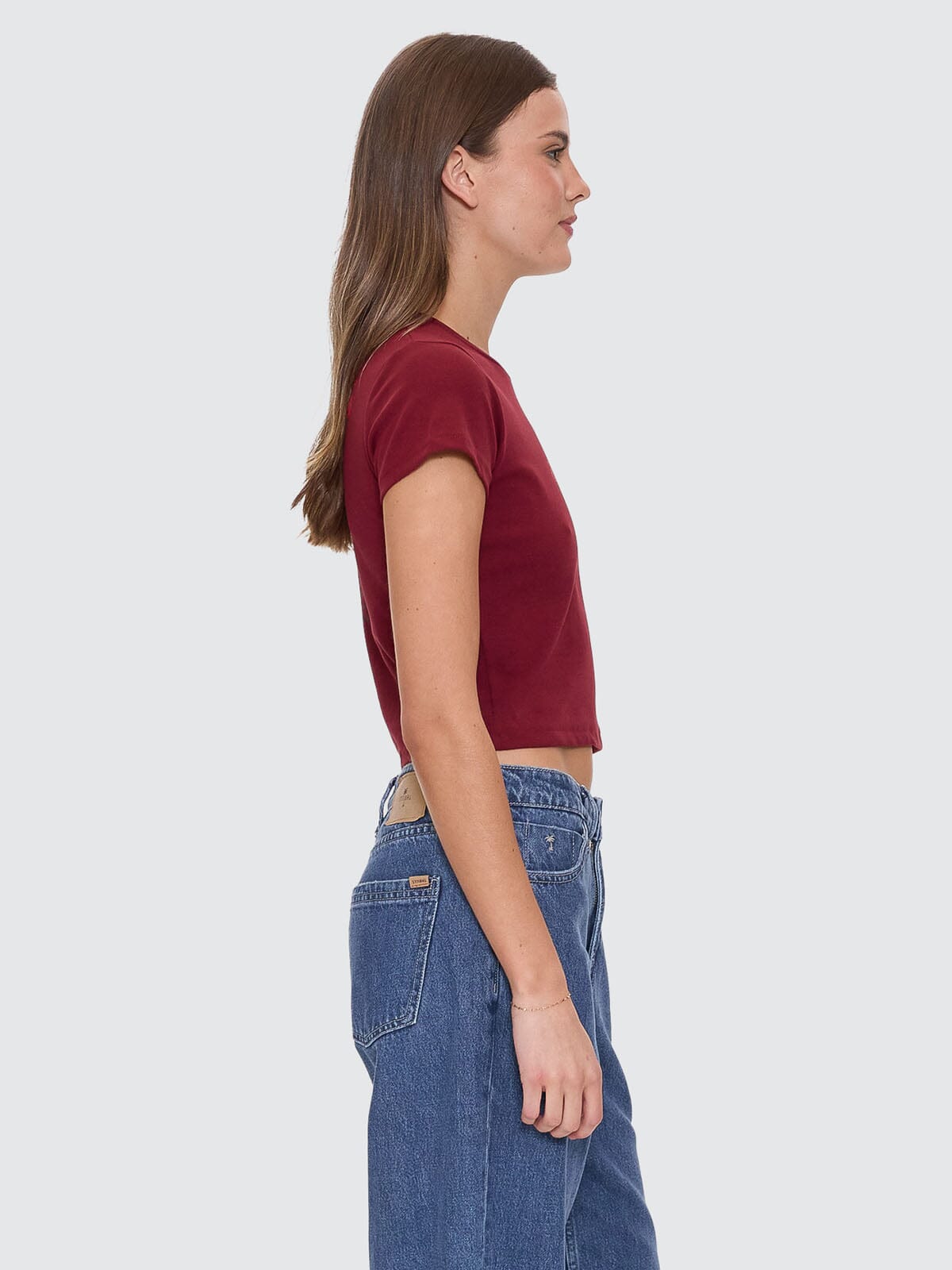 Sweet Anarchy Mini Tee - Cabernet 4