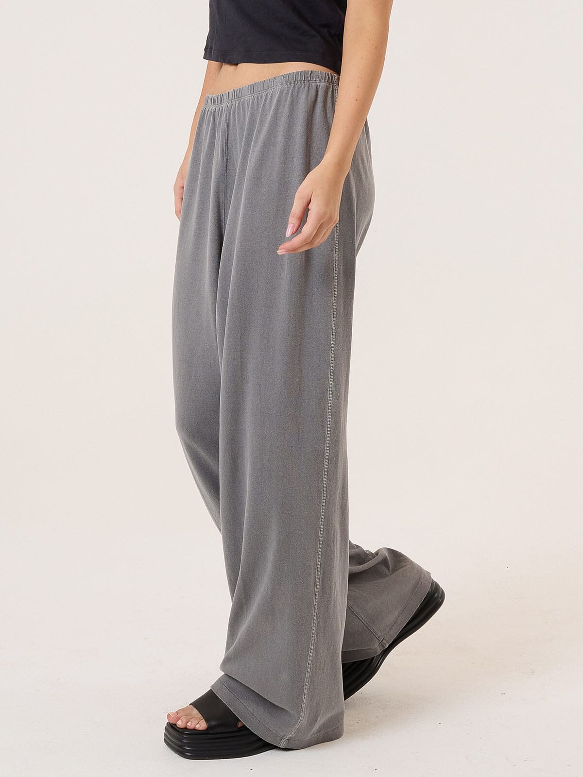 Hemp Relax Pant - Grey Ash 4