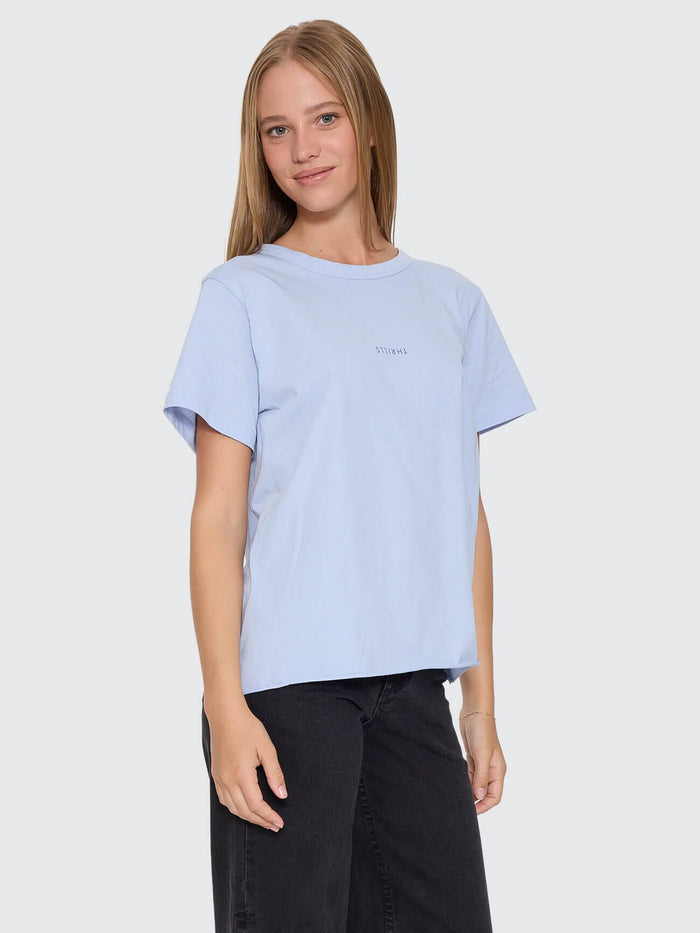 Minimal Thrills Relaxed Tee - Placid Blue 4