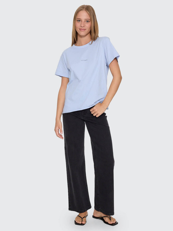 Minimal Thrills Relaxed Tee - Placid Blue 4