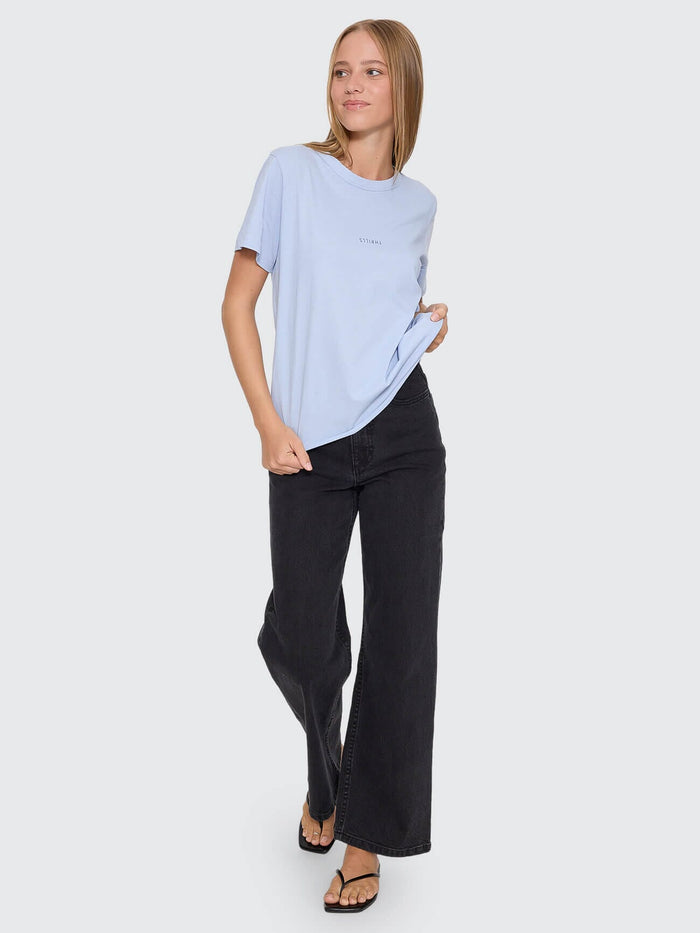 Minimal Thrills Relaxed Tee - Placid Blue 4