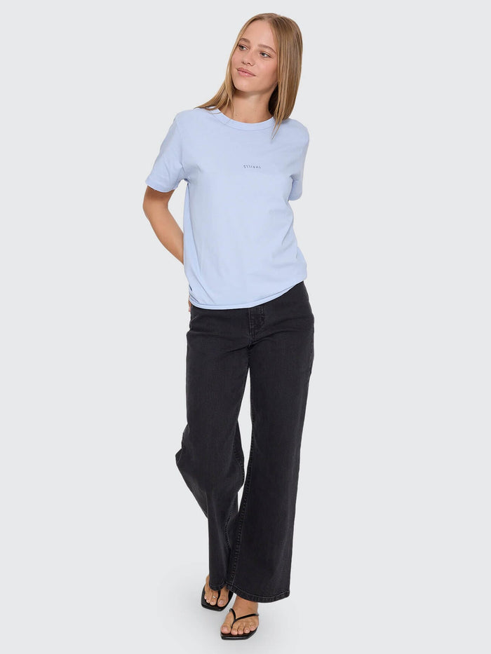 Minimal Thrills Relaxed Tee - Placid Blue 4