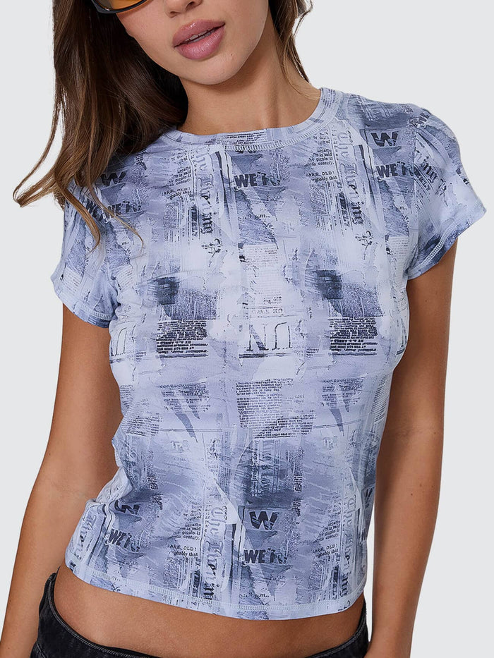 Paper Trail Club Tee - Grey Matter 4