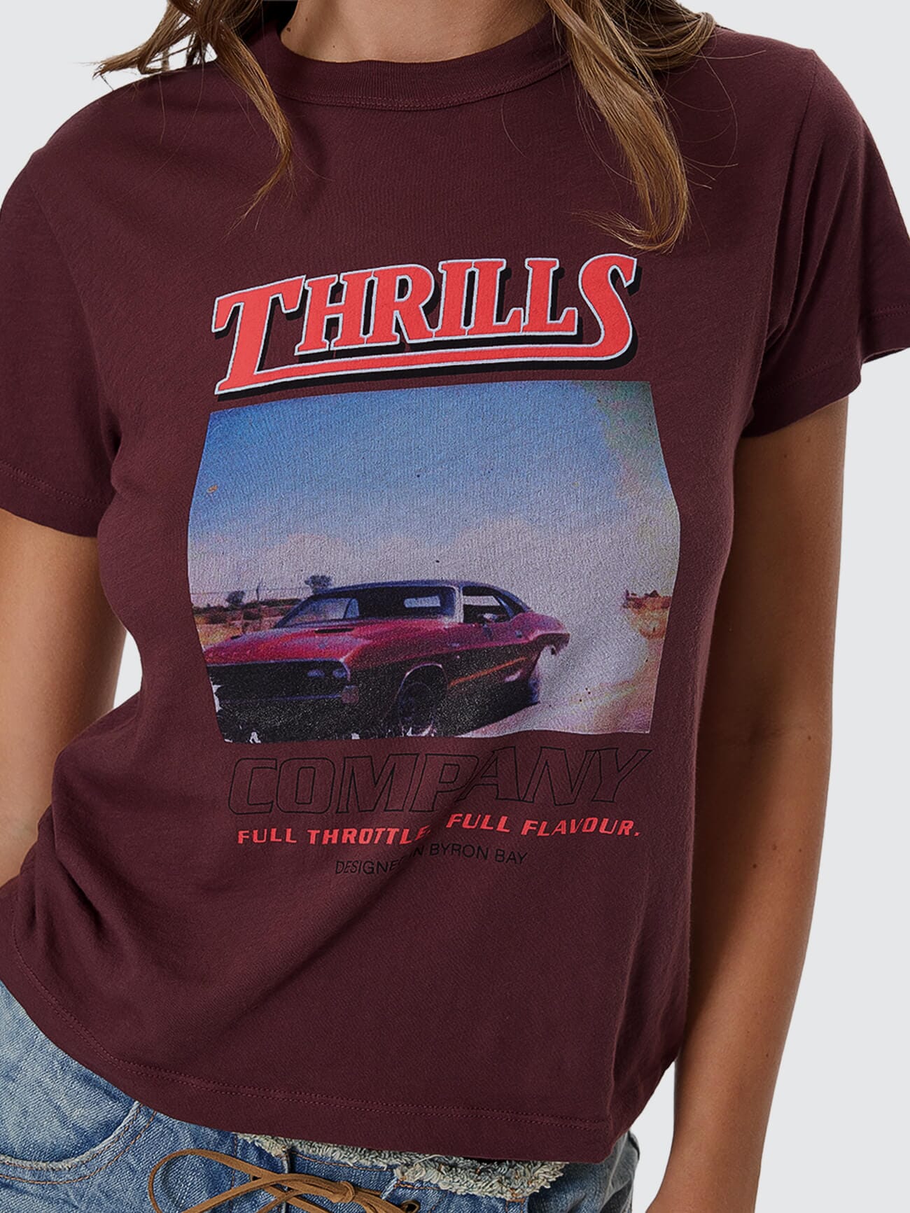 Full Throttle Boy Tee - Bitter Chocolate 4