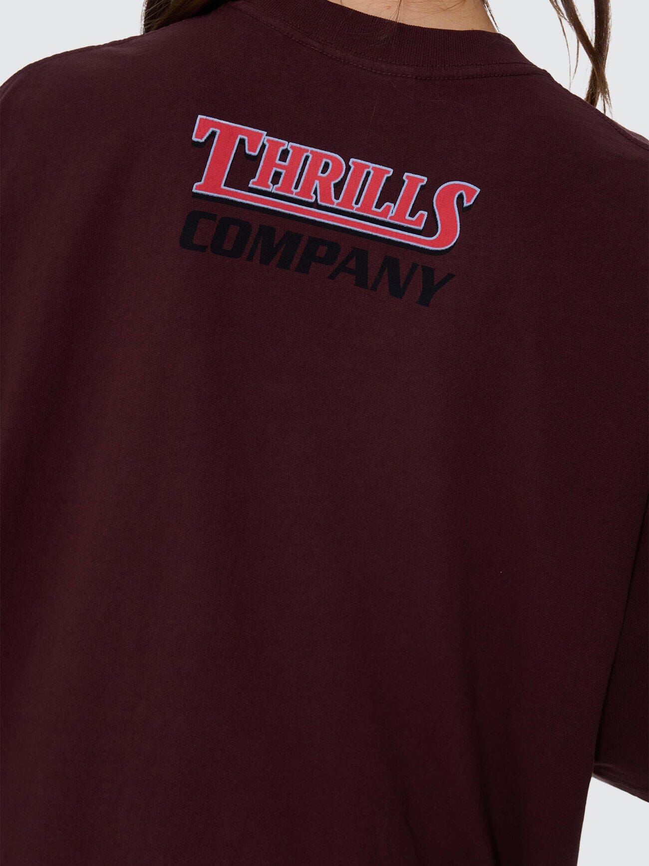 Full Throttle Oversized Tee - Bitter Chocolate 4