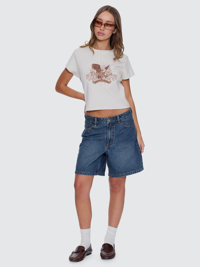 Ruined Paradise Mini Tee - Heritage White 4