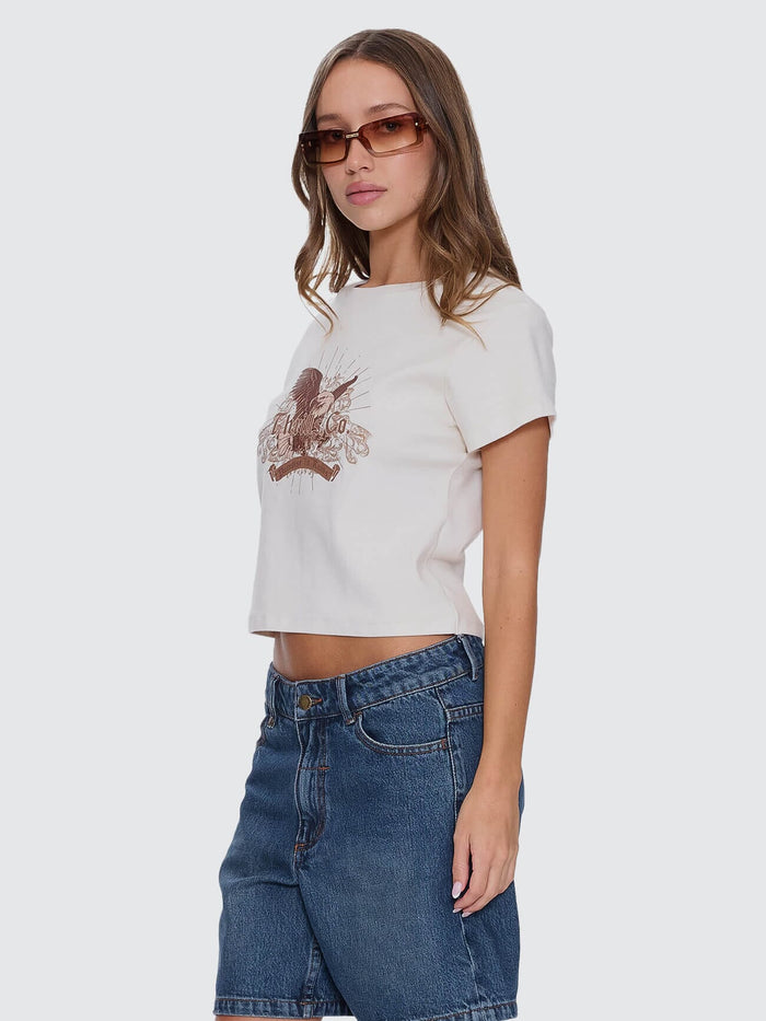 Ruined Paradise Mini Tee - Heritage White 4