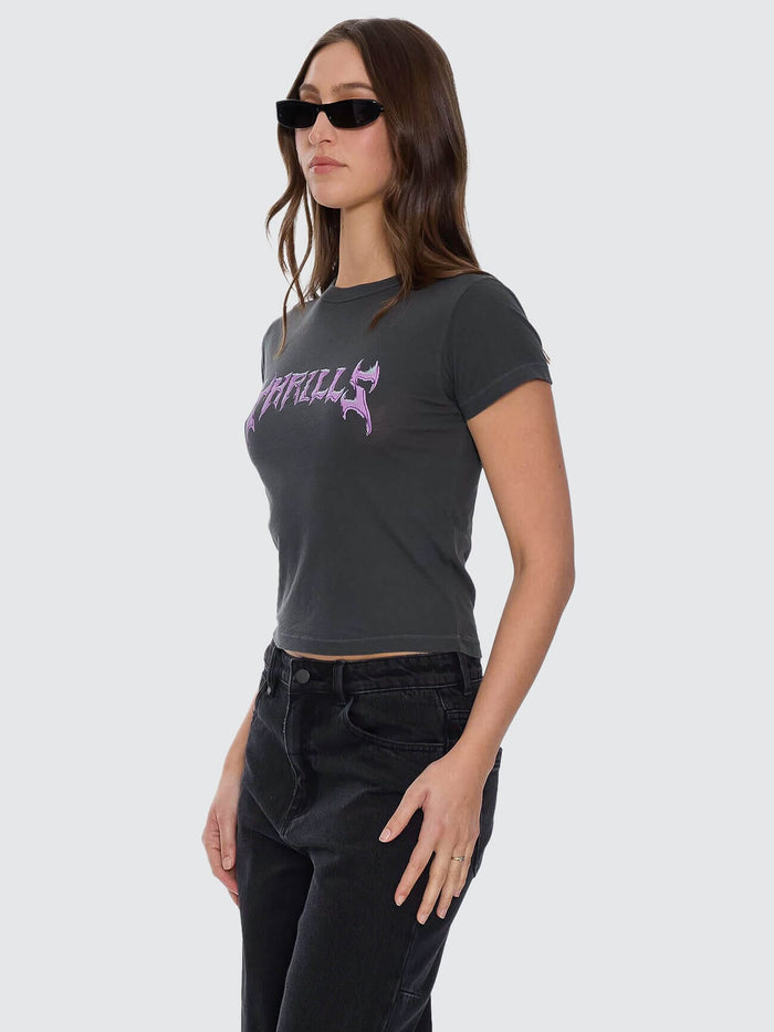 Neon Metal Boy Tee - Merch Black 4