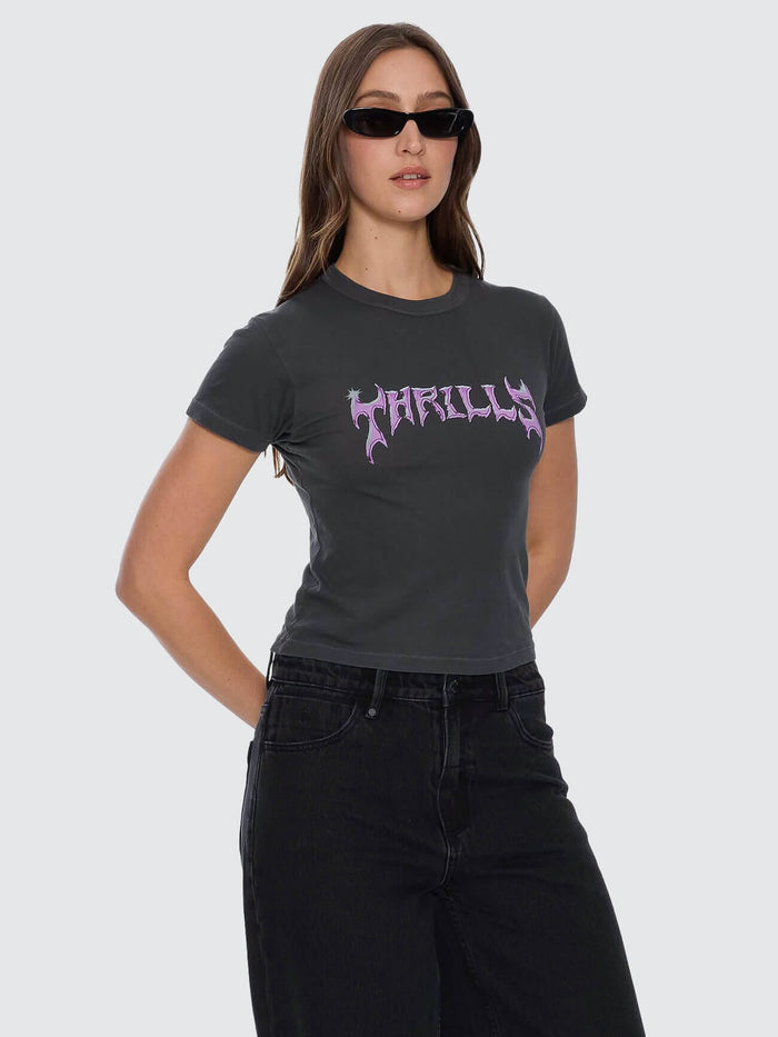 Neon Metal Boy Tee - Merch Black 4