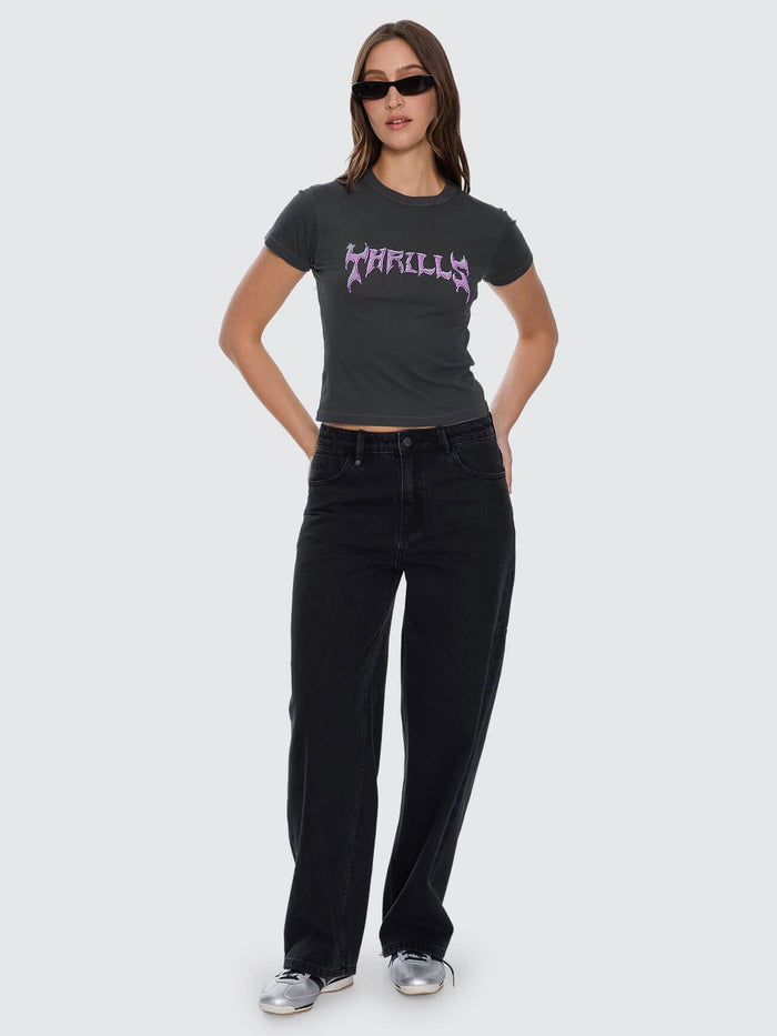 Neon Metal Boy Tee - Merch Black 4