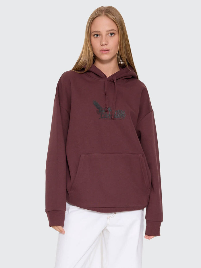 Chaos And Calm Slouch Hood - Bitter Chocolate 4