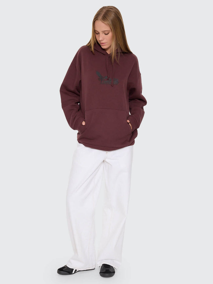 Chaos And Calm Slouch Hood - Bitter Chocolate 4