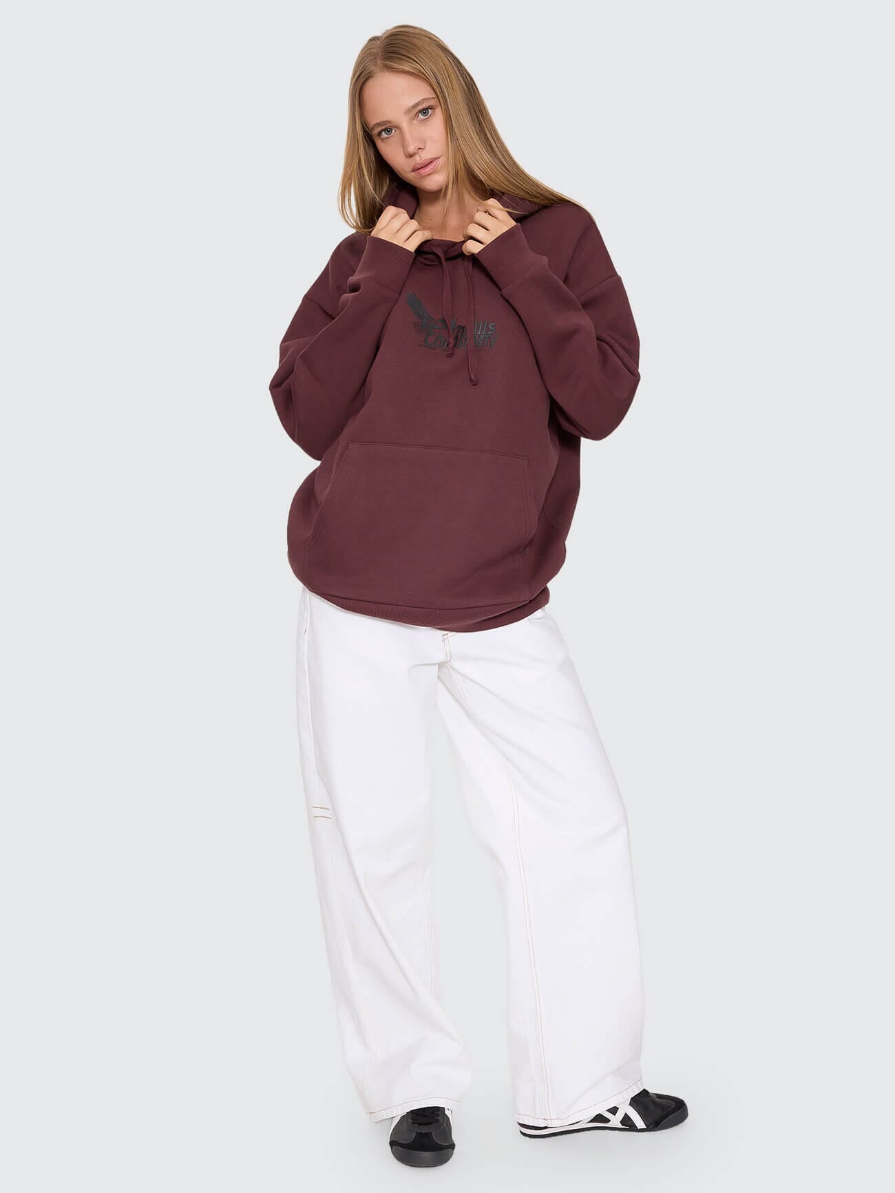 Chaos And Calm Slouch Hood - Bitter Chocolate 4
