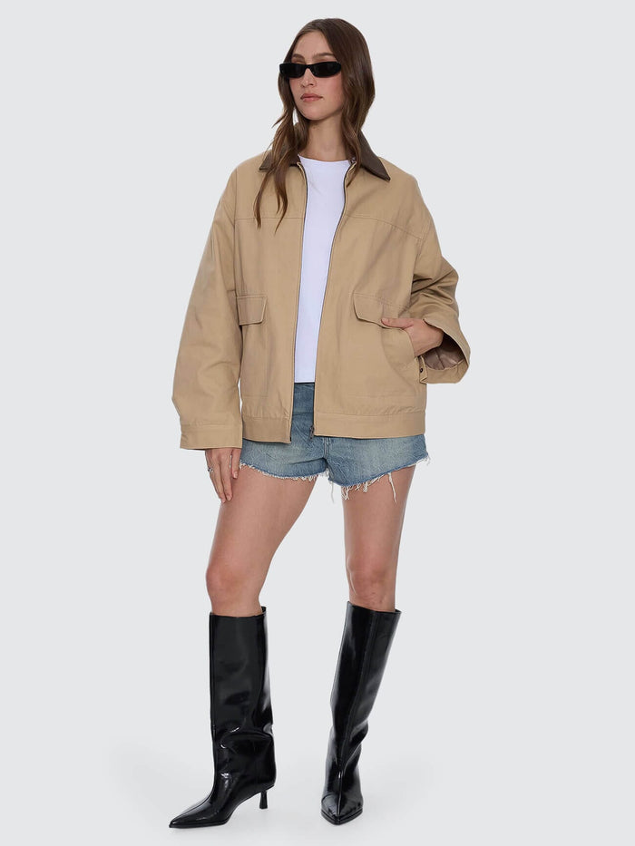 Robbie Chore Jacket - Camel 4