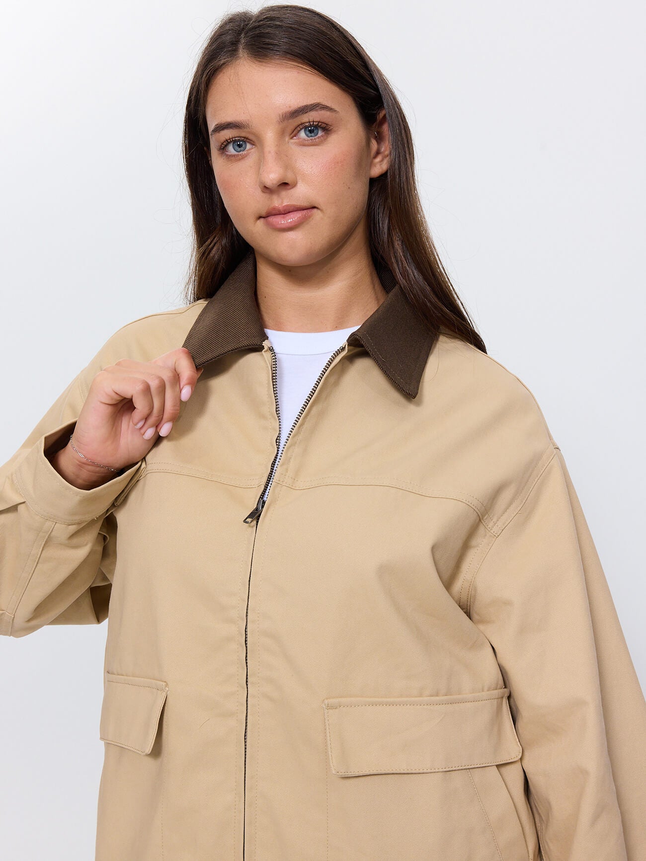 Robbie Chore Jacket - Camel 4