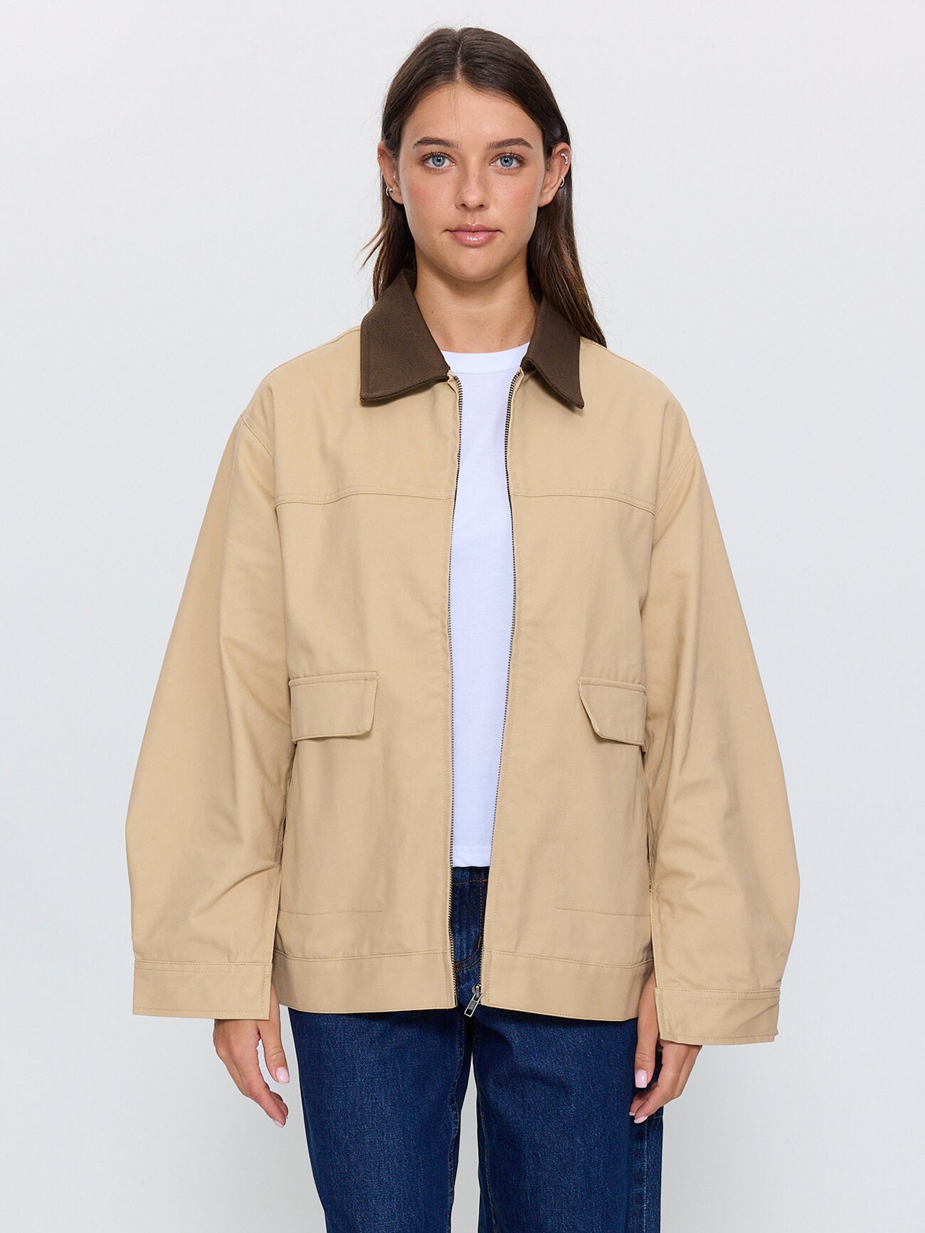 Robbie Chore Jacket - Camel 4