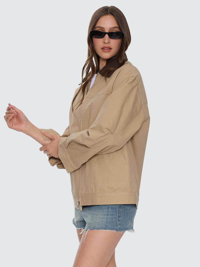 Robbie Chore Jacket - Camel 4