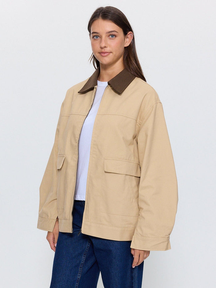 Robbie Chore Jacket - Camel 4