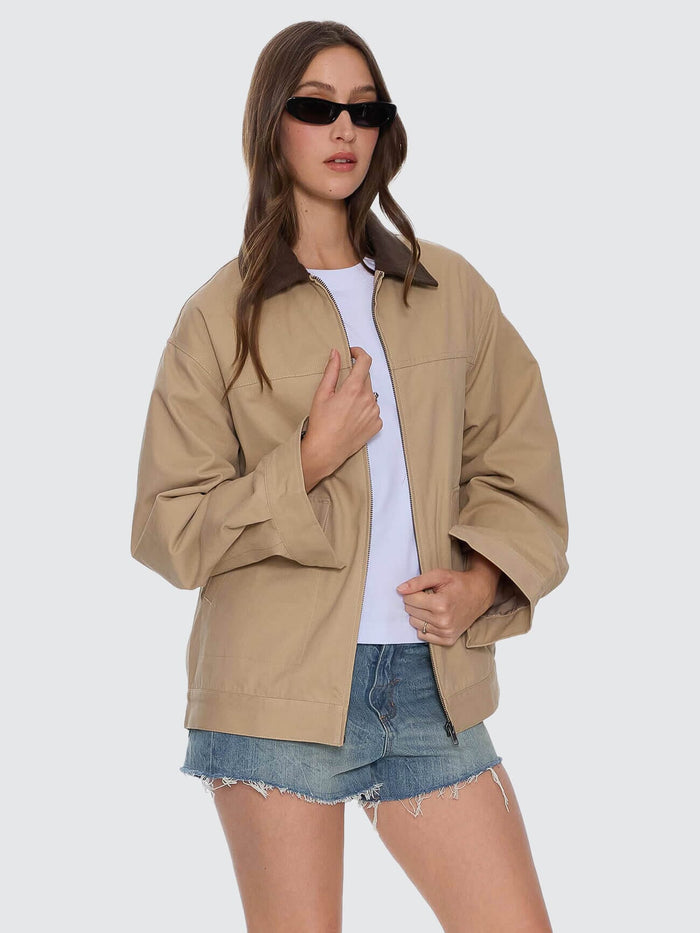Robbie Chore Jacket - Camel 4