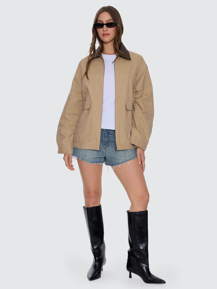 Robbie Chore Jacket - Camel 4